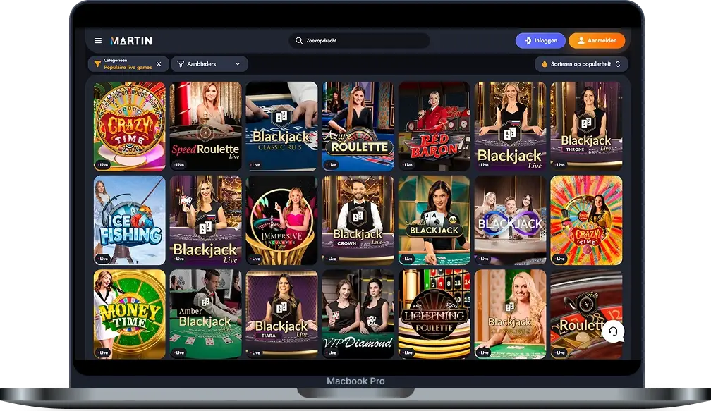 Martin Casino Live Casino