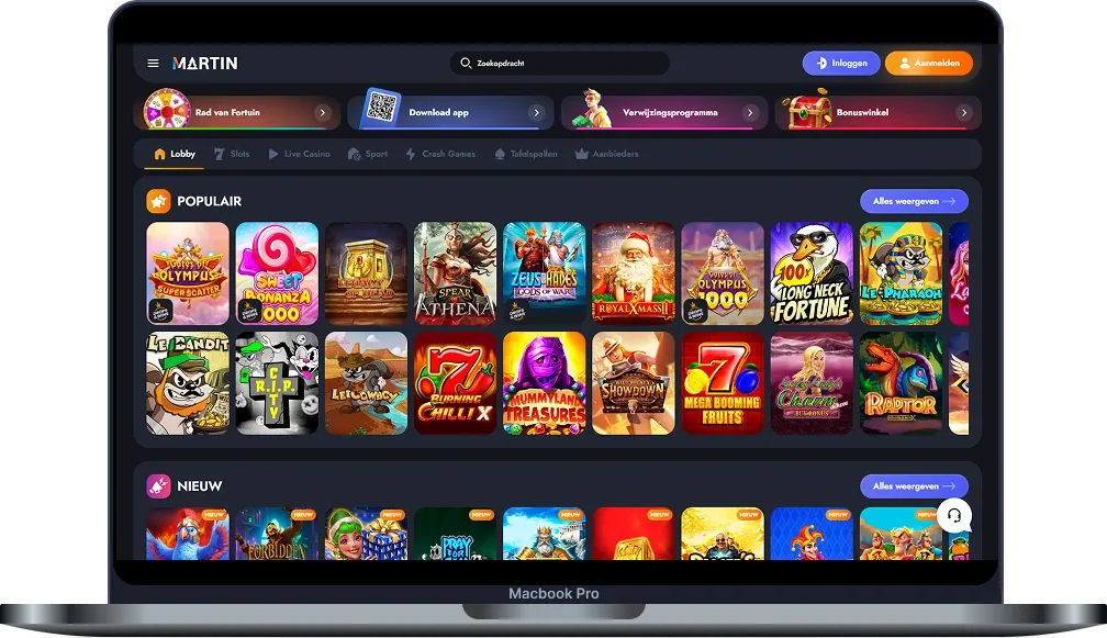 Over Martin Casino Nederland